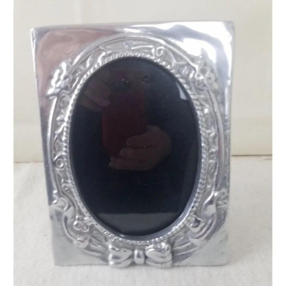 Vintage Silver Pewter Photo Frame 4x6